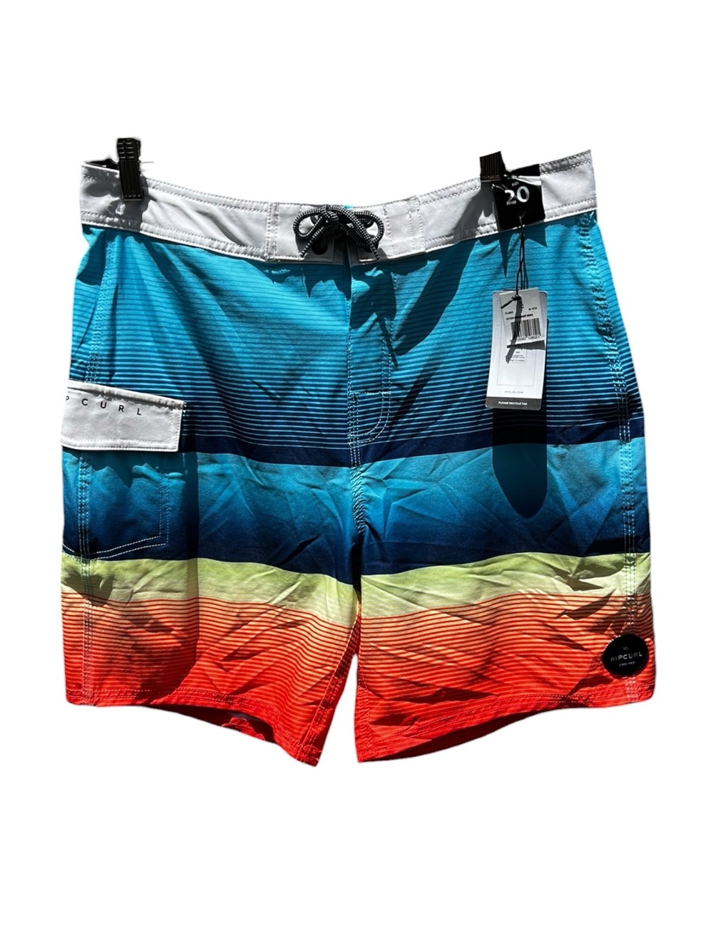 🌻NEW w/tag Rip Curl Mirage Setters Boardshorts Boys Size 20 4 Way Stretch Swim